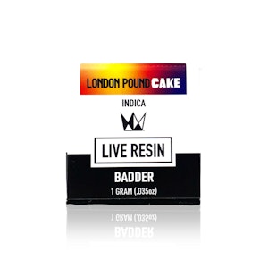 WEST COAST CURE - WEST COAST CURE - Concentrate - London Pound Cake - Live Resin Badder - 1G