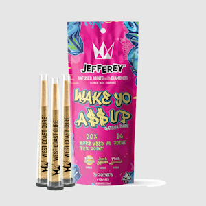 WEST COAST CURE - WCC "Wake Yo A$$ Up" Jefferey Prerolls Multi Pack (S) 3.6g 