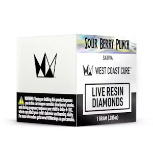WEST COAST CURE - WCC Sour Berry Punch Live Resin Diamonds (S) 1g