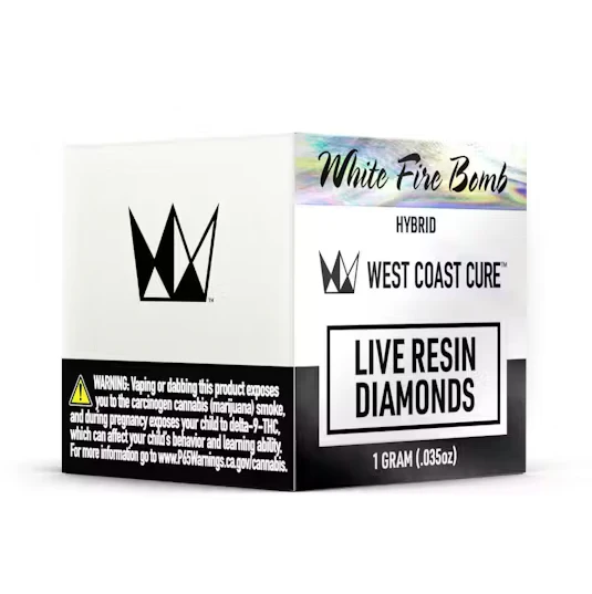 West Coast Cure - WCC White Fire Bomb Diamonds (H) 1g Main Image