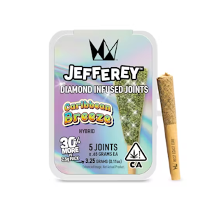 WEST COAST CURE - WCC Jefferey Caribbean Breeze infused preroll pack (H) 3.25g