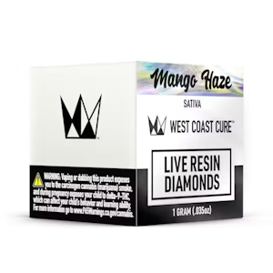 WEST COAST CURE - WCC Mango Haze Live Resin Diamonds (S) 1g