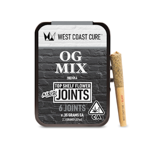 WEST COAST CURE - WCC OG Mix CUREjoint Minis Preroll Pack (I) 2.1g