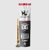 WCC Unobtainium Og Top Shelf CUREjoint 1g