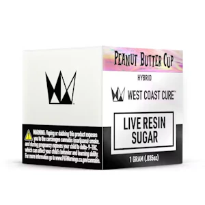 WEST COAST CURE - WCC Peanut Butter Cup Live Resin Sugar (H) 1g