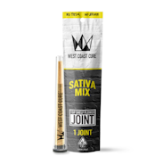 WCC Sativa Mix Cured Preroll 1g