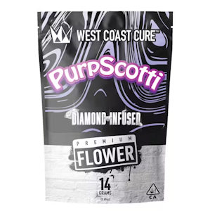 WEST COAST CURE - WCC Purple Runtz Diamond Premium Infused Flower (I) 14g