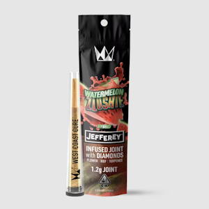 WEST COAST CURE - WCC Jefferey Watermelon Zlushie infused preroll (H) 1.2g