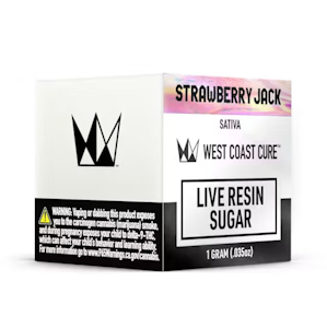 West Coast Cure - WCC Strawberry Jack Live Resin Sugar (S) 1g
