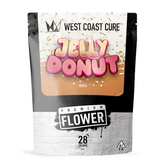 West Coast Cure - WCC Jelly Donut Premium Flower (I) 28g Main Image