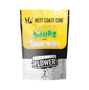 West Coast Cure - WCC Lemon Sourz Diamond Infused Flower (S) 7g