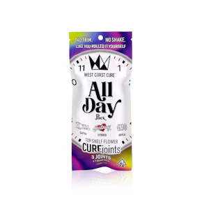 WEST COAST CURE - Preroll - All Day Pack - 3-Pack - 3G