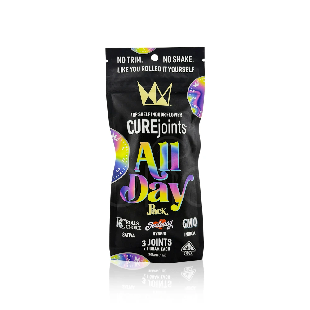 West Coast Cure - WEST COAST CURE - Preroll - All Day Pack - 3-Pack - 3G Main Image