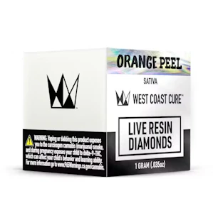 WEST COAST CURE - WCC Orange Peel Live Resin Diamonds (S) 1g