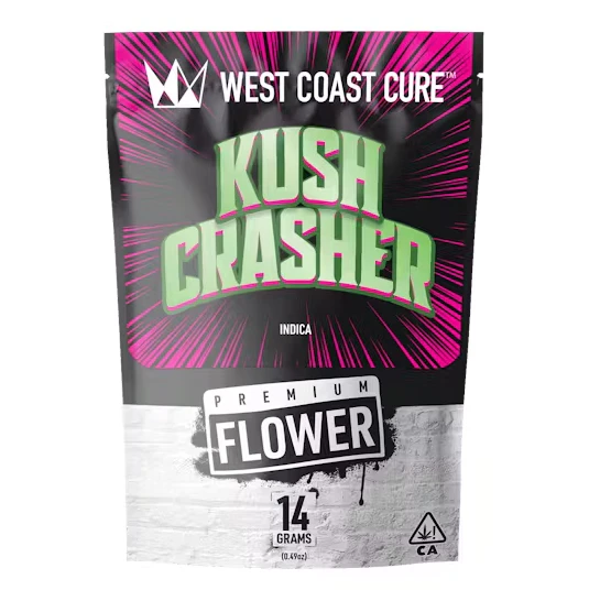 West Coast Cure - WCC Kush Crasher Premium Flower (I) 14g Main Image