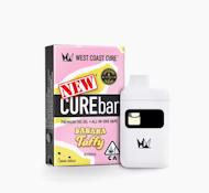 WEST COAST CURE 1G Banana Taffy Disposable CureBar