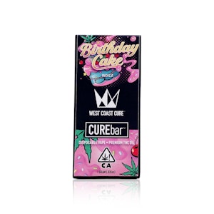 WEST COAST CURE - WEST COAST CURE - All In One - Birthday Cake - CUREbar - 1G