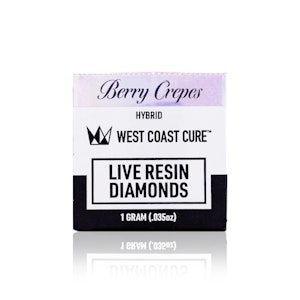 WEST COAST CURE - WEST COAST CURE - Concentrate - Berry Crepes - Live Resin Diamonds - 1G