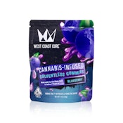 WCC Blueberry Flavored 10mg Hash Gummies 10 Pack