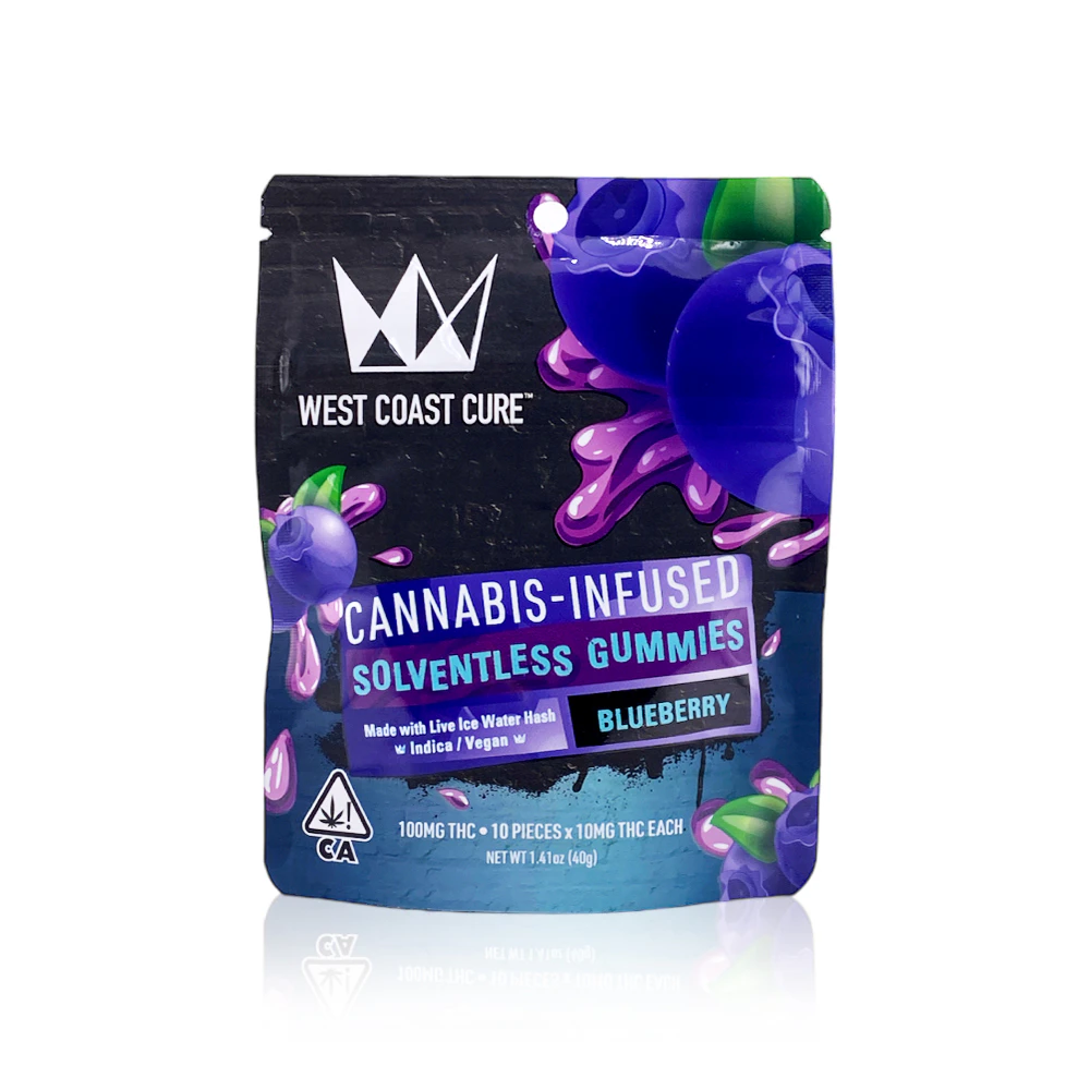 WCC - WCC Blueberry Flavored 10mg Hash Gummies 10 Pack Main Image