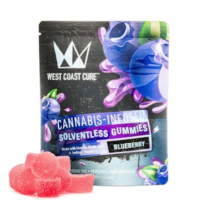 WEST COAST CURE - West Coast Cure | Blueberry | Gummies | [100mg] 10pk | Indica