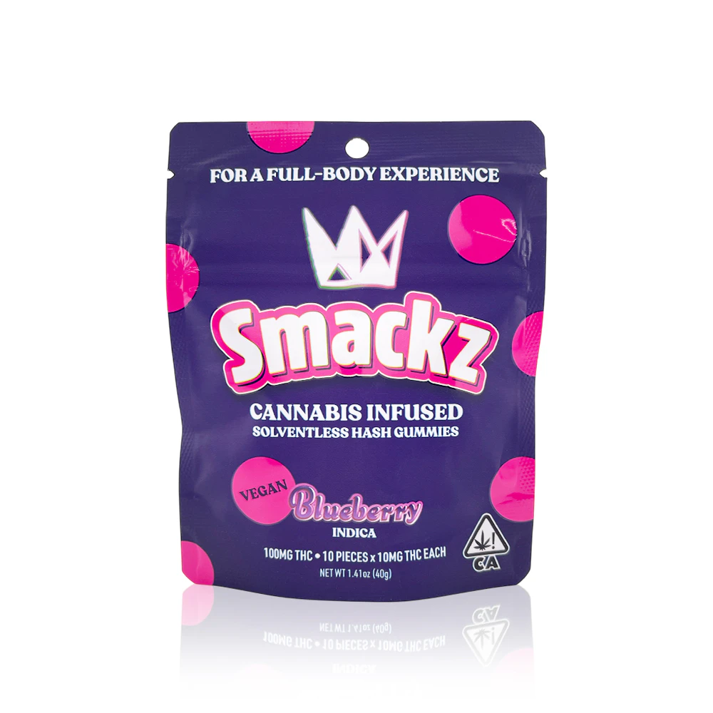 West Coast Cure - WEST COAST CURE - Edible - Blueberry - Hash Gummies - 100MG Main Image