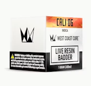 West Coast Cure - Badder - Indica - Cali OG - (1g)
