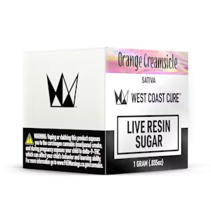 WEST COAST CURE - WCC Orange Creamsicle Live Resin Sugar (S) 1g