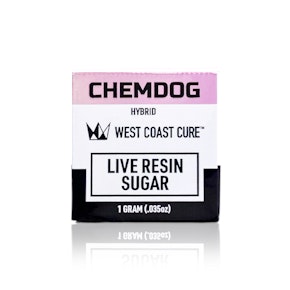 WEST COAST CURE - Concentrate - Chemdog - Live Resin Sugar - 1G