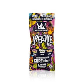 WEST COAST CURE - Preroll - Creative Pack - 3-Pack - 3G