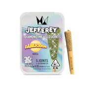 WCC Jefferey Dabilicious infused preroll pack (I) 3.25g 