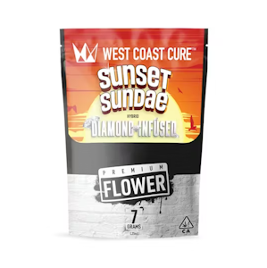 WEST COAST CURE - WCC Sunset Sundae Diamond Infused Flower (H) 7g