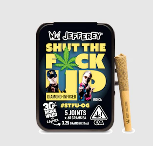 West Coast Cure - [West Coast Cure] Jeffery Infused 5 Pack - 3.25g - STFU OG (I)