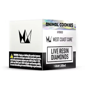 WEST COAST CURE - WCC Animal Cookies Live Resin Diamonds (H) 1g