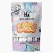 West Coast Cure - Diamond Infused Flower - Sativa - Durban Cookies - (7g)