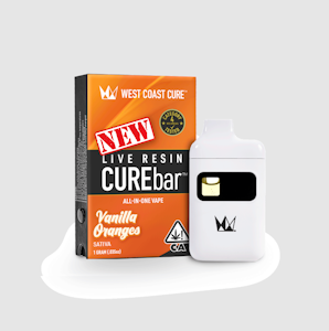 WEST COAST CURE - WCC Vanilla Oranges Live Resin CureBar Ready To Use Vape (S) 1g