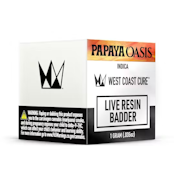 WCC Papaya Oasis Live Resin Badder (I) 1g