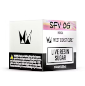 WCC SFV OG Live Resin Sugar 1g