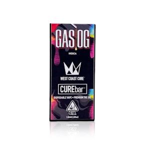 WEST COAST CURE - All In One - Gas OG - CUREbar - 1G