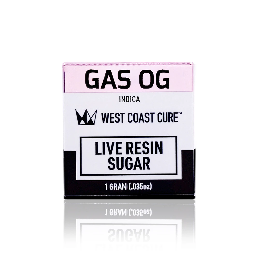 West Coast Cure - WEST COAST CURE - Concentrate - Gas OG - Live Resin Sugar - 1G Main Image