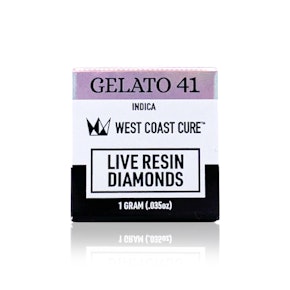 WEST COAST CURE - Concentrate - Gelato 41 - Diamonds - 1G