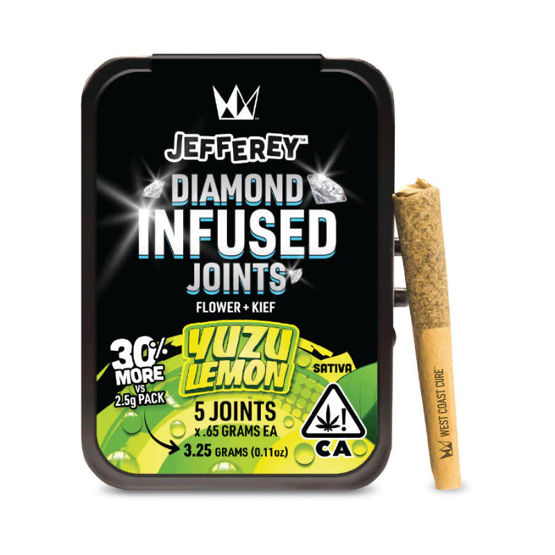 West Coast Cure - West Coast Cure - Yuzu Lemon Jefferey Infused Preroll 5pk 3.25g Main Image