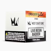 West Coast Cure - Badder - Hybrid - Lemon Cherry Gelato - (1g)
