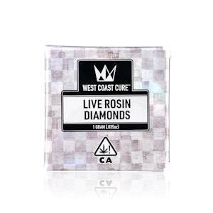 WEST COAST CURE - WEST COAST CURE - Concentrate - Strawberry Jam - Live Rosin Diamonds - 1G