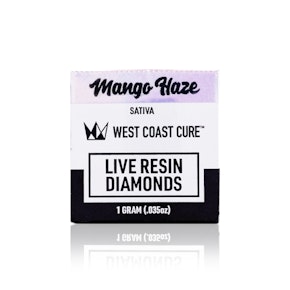 WEST COAST CURE - Concentrate - Mango Haze -  Live Resin Diamonds - 1G