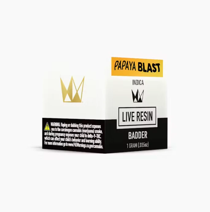 West Coast Cure - West Coast Cure - Badder - Indica - Papaya Blast - (1g) Main Image