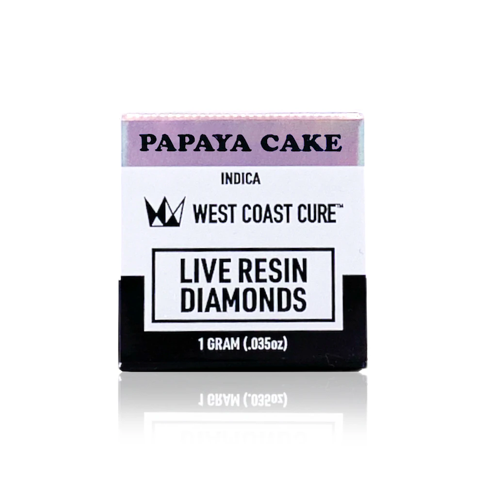 West Coast Cure - WEST COAST CURE - Concentrate - Papaya Cake - Diamonds - 1G Main Image