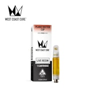 West Coast Cure - Peanut Butter Cup - 1g Live Resin Cart