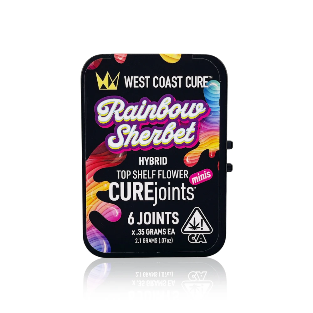 West Coast Cure - WEST COAST CURE - Preroll - Rainbow Sherbet - 6-Pack - 2.1G Main Image