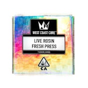 West Coast Cure - Sunset Mac Live Rosin Fresh Press (1g)